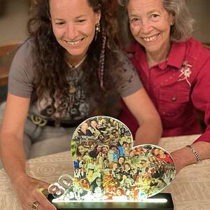 לב עם תמונות